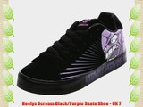 Heelys Scream Black/Purple Skate Shoe - UK 7