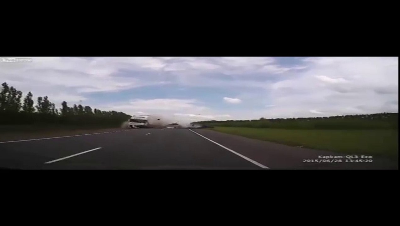 accident vraiment terrible en direct