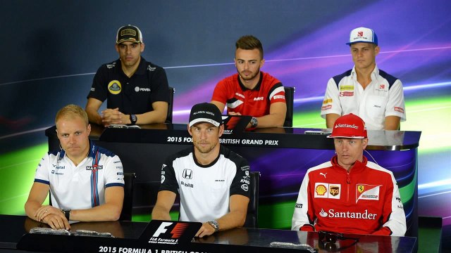 F1 2015 British GP Great Britain Silverstone Thursday Full Drivers Press Conference