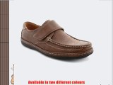 New Mens Smart Formal Velcro Strap Deck Boat Moccasin Gents Shoes UK Sizes 7-11
