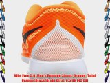 Nike Free 5.0 Men's Running Shoes Orange (Total Orange/Black/Brght Ctrs) 8.5 UK (43 EU)
