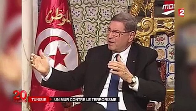 تقرير القناة الثانية الفرنسية حول الجدار الحدودي بين تونس وليبيا .