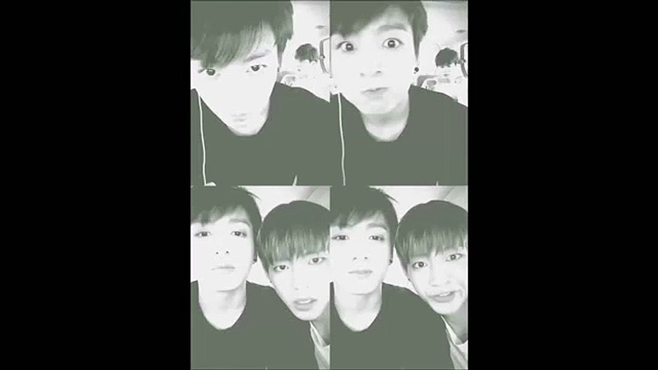BTS (방탄소년단) V (Taehyung) and Jungkook Funny faces