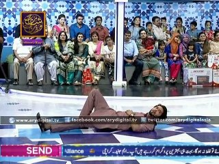 Fahad Mustafa laid the men down in Jeeto Pakistan - ARY Digital