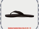 Rainbow Sandals Black Size: XL (10 - 11)