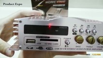 120W USB SD FM Hi-Fi Car Stereo Audio Amplifier for MP3/PC/DVD/CD - DealExtreme