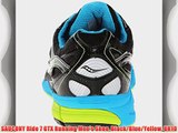 SAUCONY Ride 7 GTX Running Men's Shoe Black/Blue/Yellow UK10