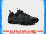 Karrimor Mens K2 Sandals Walking Sport Hiking Trekking Outdoor Summer Shoes Charcoal UK 8