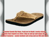 Sanuk  Fraid Not Flip-Flops Mens  Beige Beige (KHAKI) Size: 8 (42 EU)