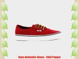 Vans Authentic Shoes - Chili Pepper