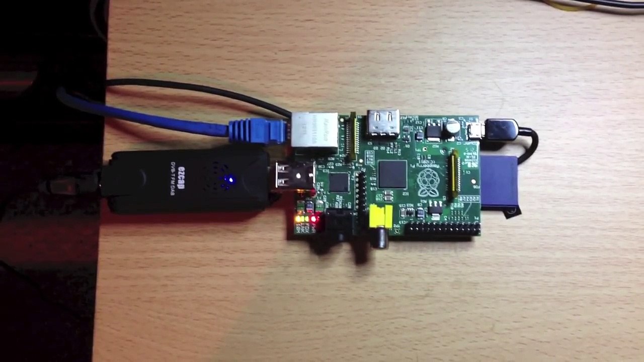 RTL-2832U and Raspberry Pi as a Network SDR Server