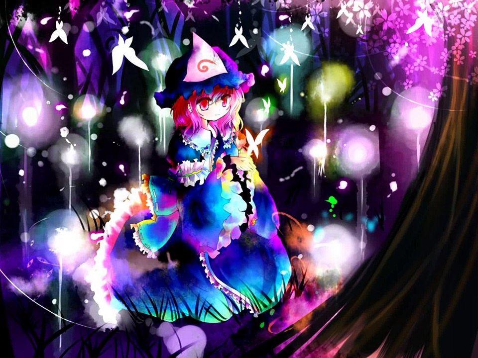 【東方原曲】妖々夢「幽雅に咲かせ、墨染の桜　～ Border of Life」高音質.mp4