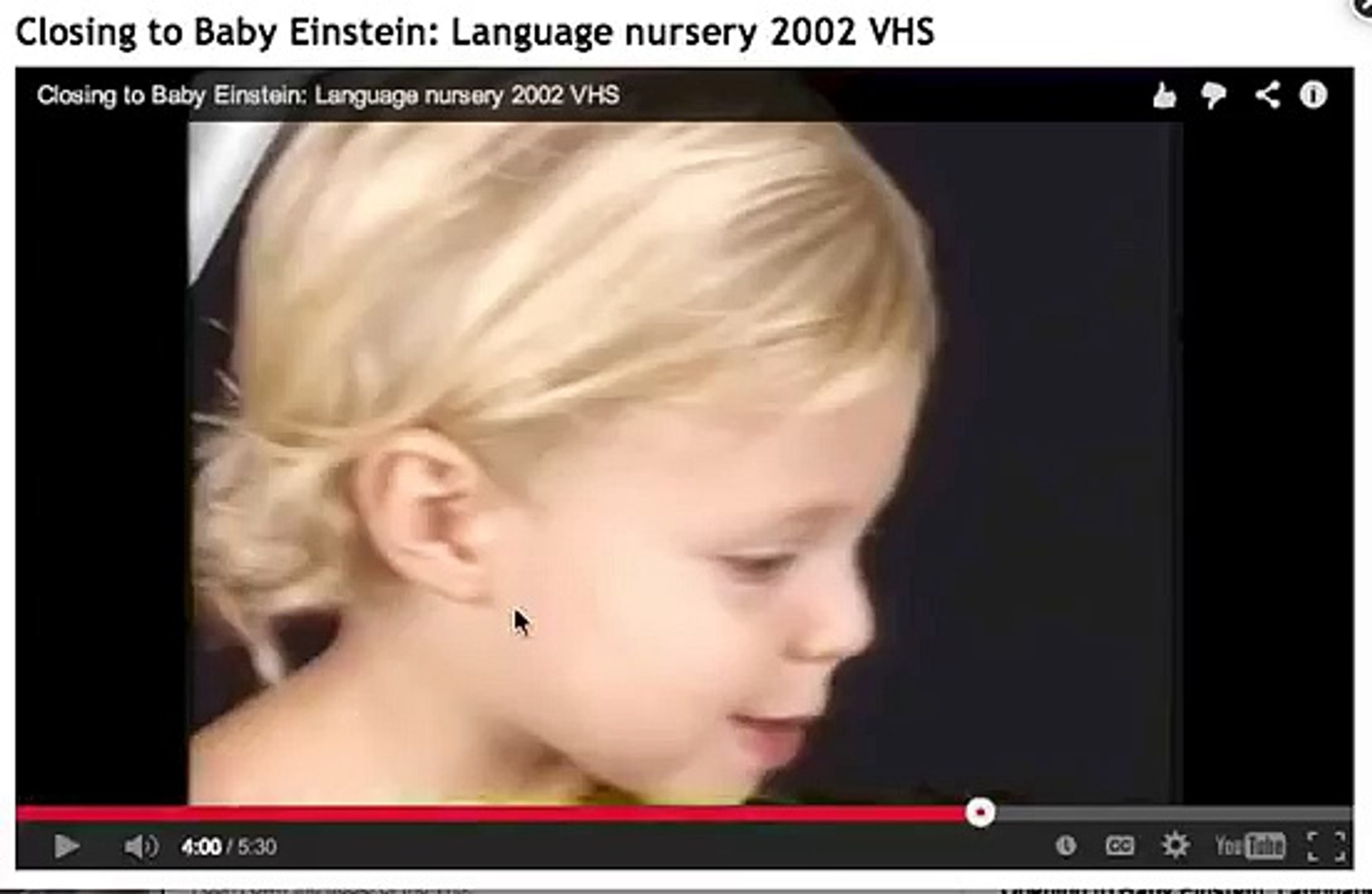 Baby Einstein Language Nursery Toy Chest