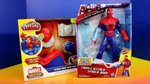 Play-Doh Marvel Super Hero Squad Set! Spider-Man, Thor, Iron Man, Hulk, Wolverine!