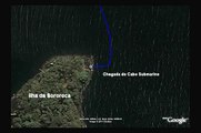 Lançamento Cabo Submarino - Marambaia - RJ - Animação Gráfica