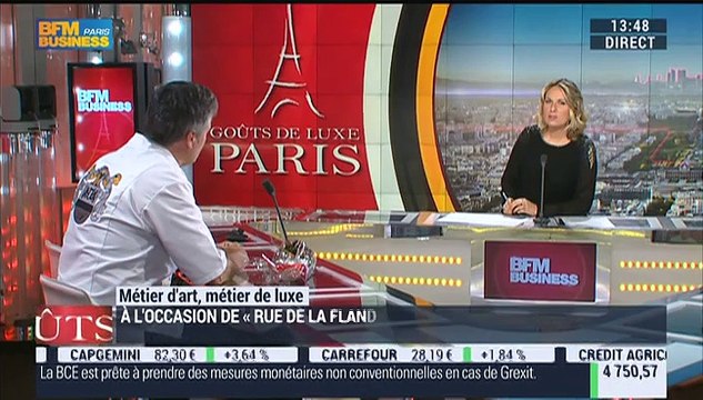 Métiers d'art, Métiers de luxe: Artisan chocolatier, Jan Spegelaere – 09/07