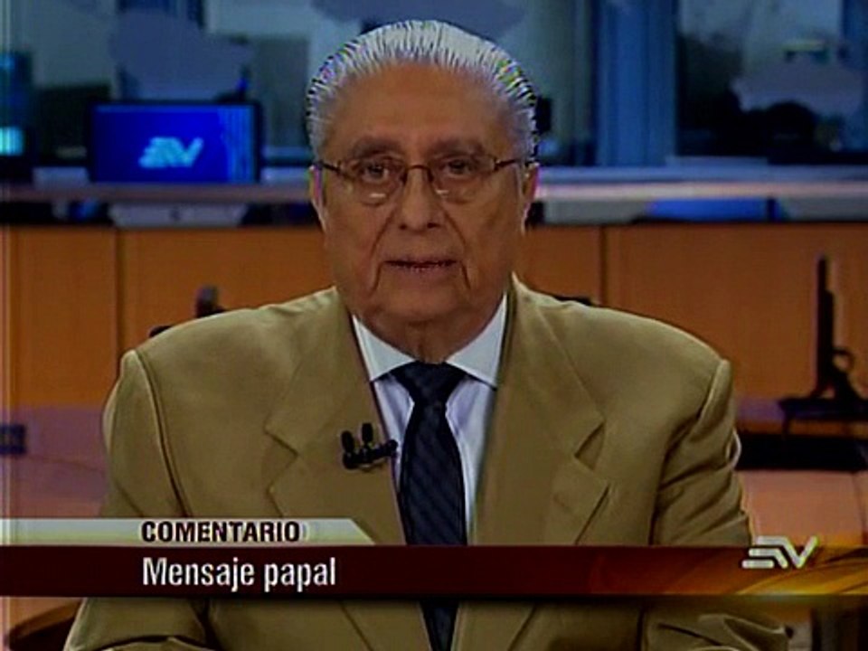 Editorial "Mensaje papal"