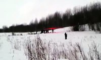 Hang Gliding. First steps. Fails. Подлеты 08-02-15 Try 2