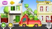 Cartoons for children about cars. Construction game.Конструктор собираем пожарную машину