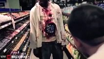 Funny Scary Pranks    The Walking Dead and Elevator    Zombie Prank   2015  New Funny Videos 2015