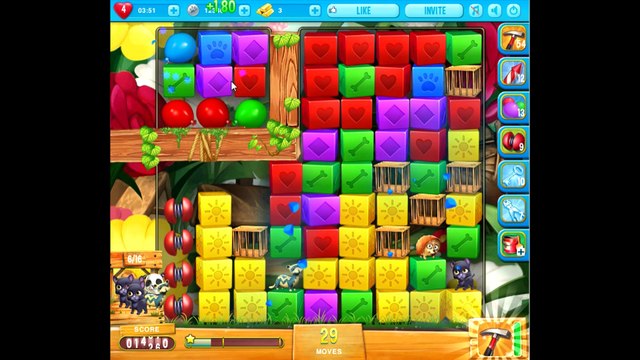 Pet Rescue Saga level 1015 NO BOOSTERS