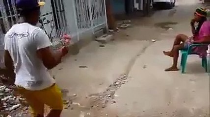 Funny Purposing girl