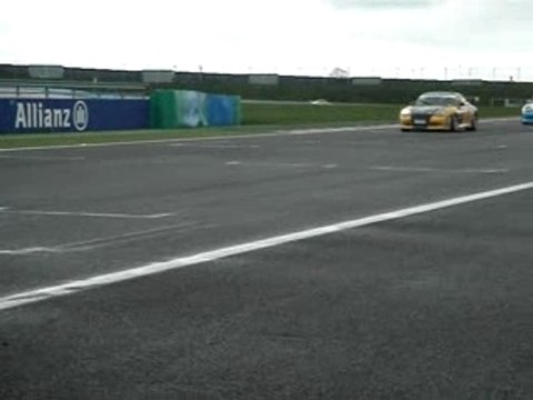 Porsche ligne droite magny cours