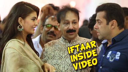 INSIDE VIDEO Salman, Jacqueline, Varun Dhawan At Baba Siddiqui Iftaar Party - HD