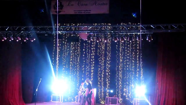 Lavinia si Marius la balul bobocilor Liceul Informatica Petrosani