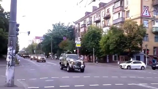 Огромная Колонна техники ВСУ 16 06 2015 новости украины