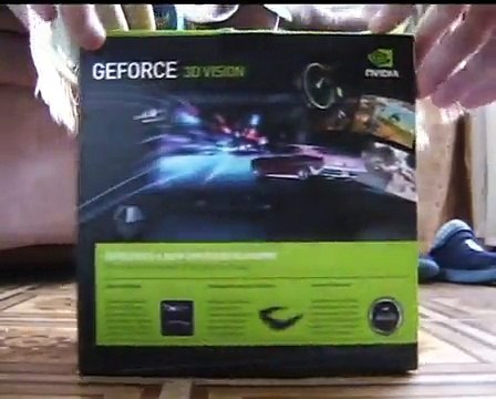 Unboxing Nvidia GeForce 3D Vision Glasses
