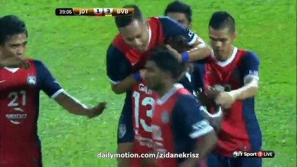 1-3 Gary Steven Robbat Goal - Johor FC v. Borussia Dortmund 09.07.2015