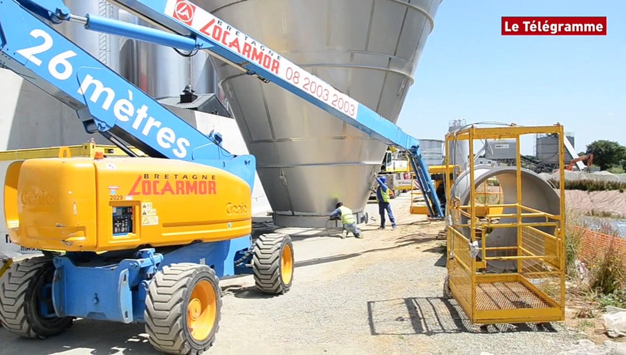 Carhaix. Une installation colossale à Synutra