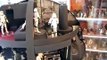 Custom Star Wars Death Star Diorama with Kenner Action Figures Clone Vintage