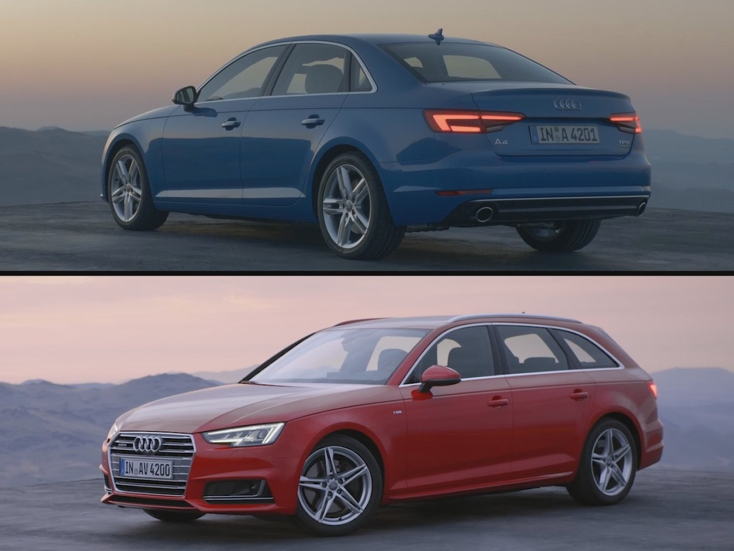 ⁣Audi A4 et A4 Avant 2015