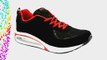 MENS RUNNING TRAINERS CASUAL LACE UP RUNNING GYM WALKING BOYS SPORTS SHOES SIZE (10 BLACK RED)
