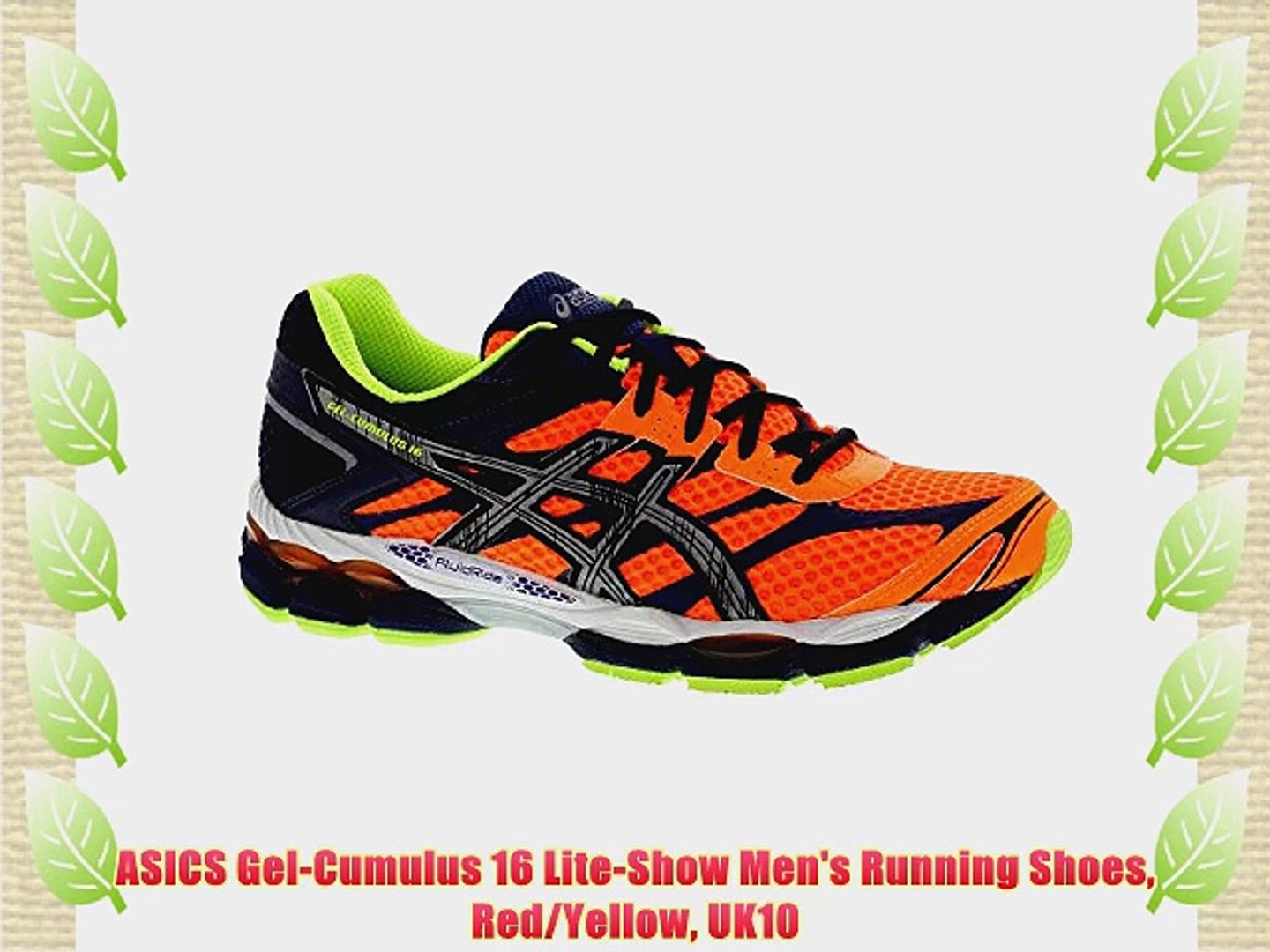 asics gel cumulus 16 mens red
