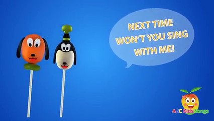 ABC Song for Baby | Pluto and Goofy Cake Pops ABC for Kids | ABC Songs for Children