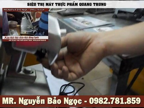 Máy thái thịt chín - Máy thái thịt đông lạnh