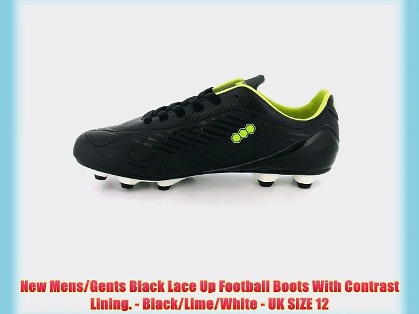 mens size 12 football boots