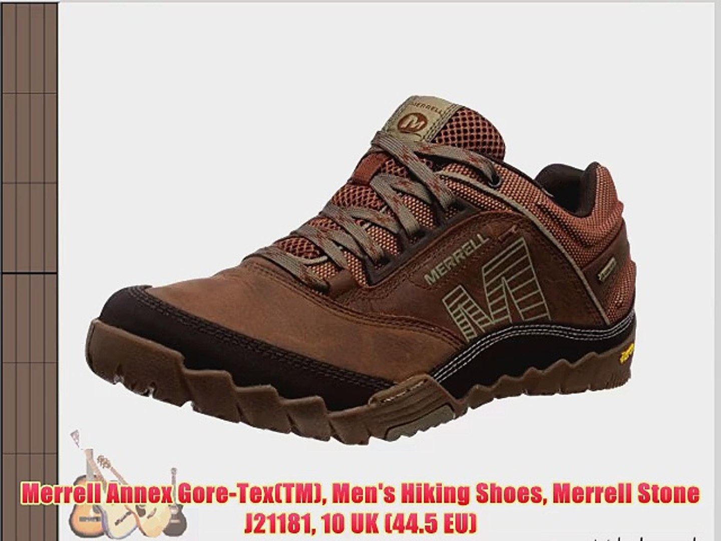 Merrell Annex Gore-Tex(TM) Men's Hiking Shoes Merrell Stone J21181 10 UK  (44.5 EU) - video Dailymotion