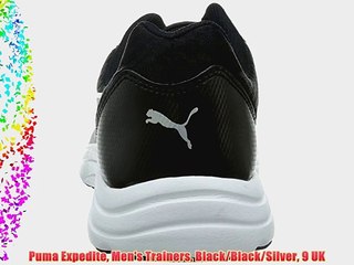 Puma Expedite Men's Trainers Black/Black/Silver 9 UK