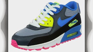 Nike Air Max 90 (GS) Schuhe magenta grey-photo blue-dark magenta grey-volt - 385