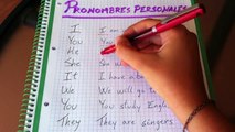 Pronombres personales en inglés - Explicación