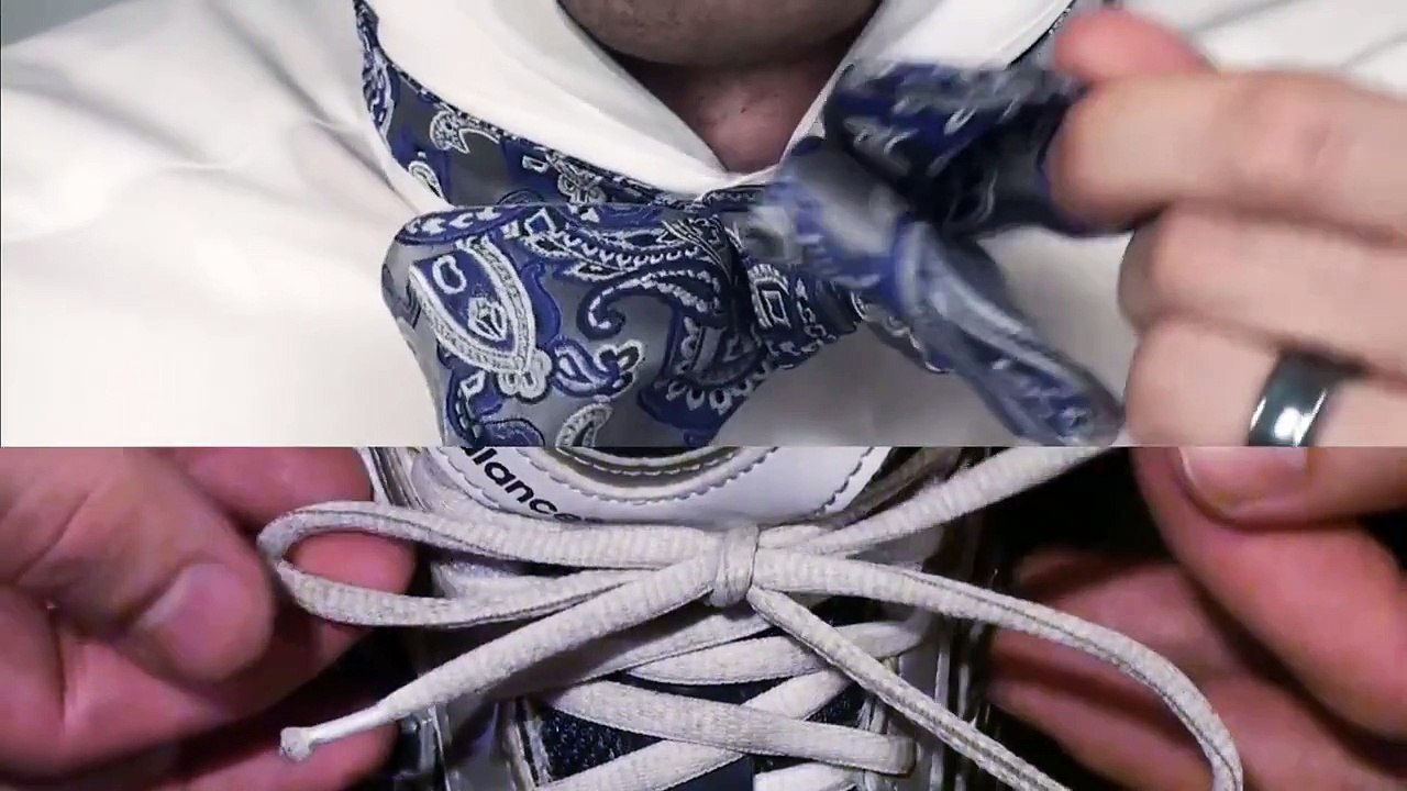 How to Tie a Bow Tie like tying a shoe