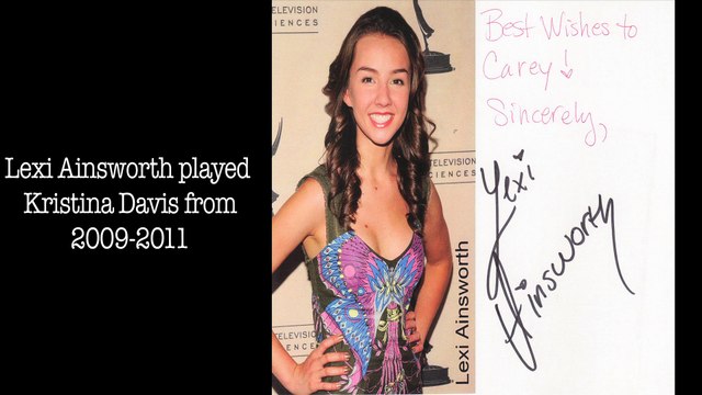 My Autograph Collection part 1 the General Hospital autographs