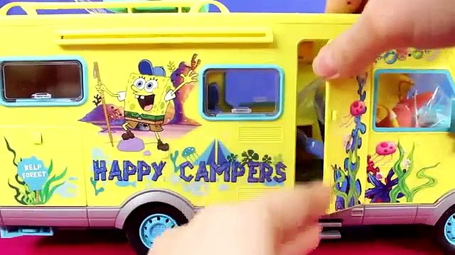 Nickelodeon SpongeBob Squarepants Camper Van Happy Campers Patrick Squidward