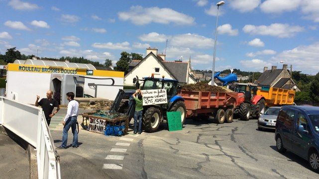 Journée d'actions des producteurs de lait
