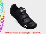 GIRO Men's Treble II Road Cycling Shoes Black UK9.5