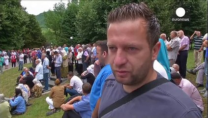 Newly identified Srebrenica victims taken to final resting place